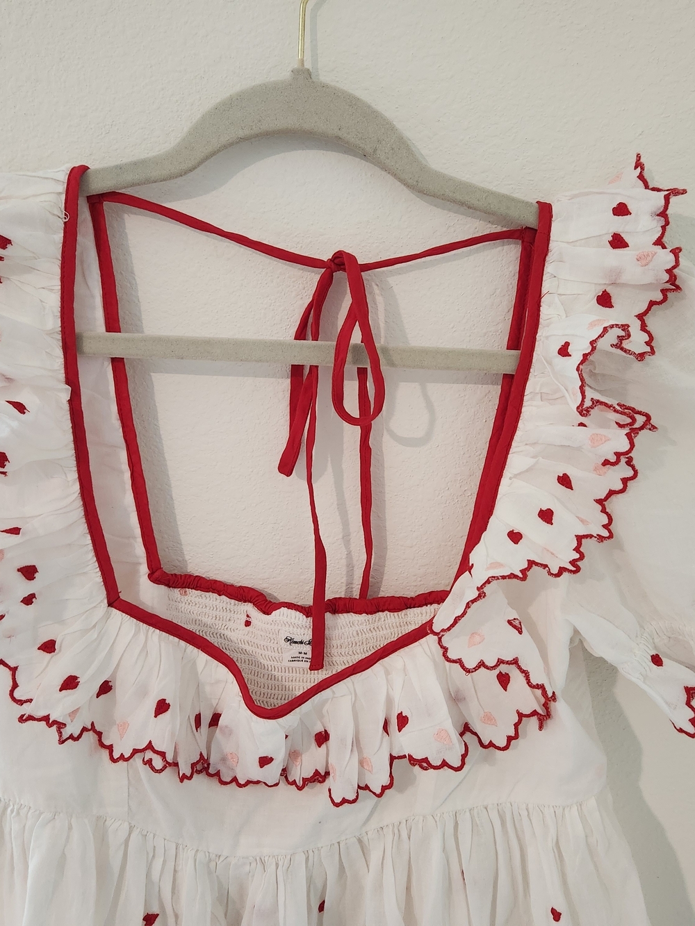 Kimchi Strawberry Babydoll Top - Picture 6 of 8